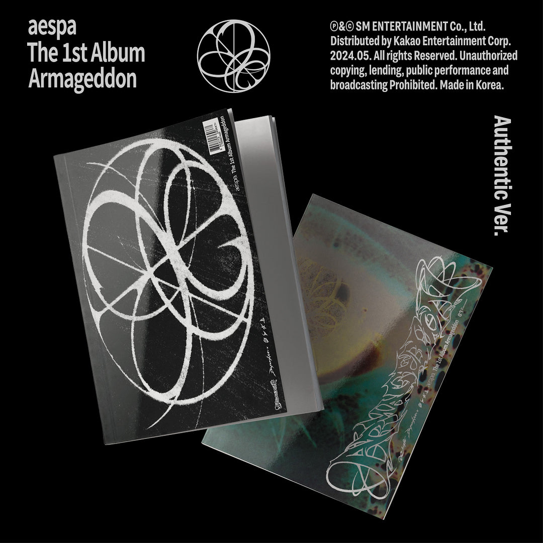 aespa 1st Album - Armageddon (Authentic Ver.) covers