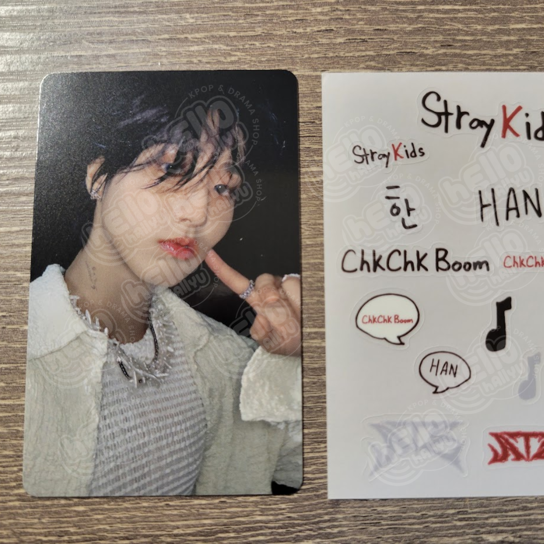 Stray Kids "ATE" - JYP Shop Pre-Order Benefit Photocard [NEMO Ver.]  & STICKER