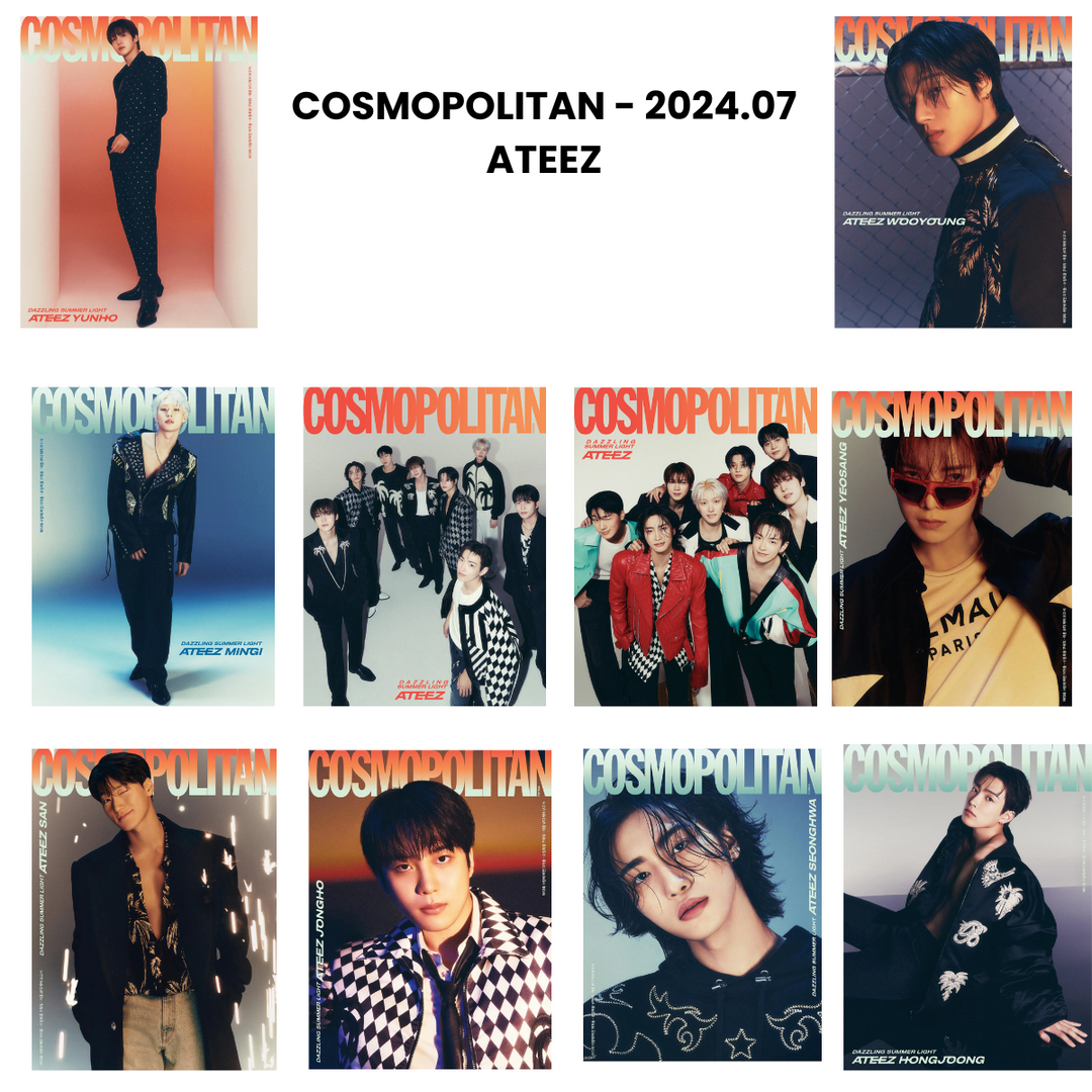 COSMOPOLITAN - 2024.07 ATEEZ