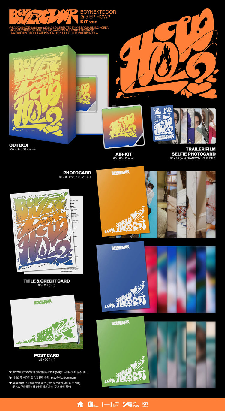 BLACK BACKGROUND WITH MULTICOLORS OF ORANGE, GREEN, AND BLUE AND ITS DIFFERENT ALBUM VERSION CONTENTS