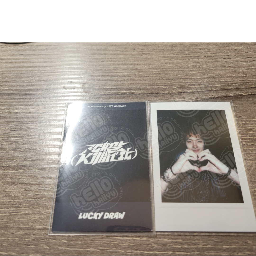 P1Harmony "때깔 (Killin' It)" - Apple Music Lucky Draw Event Photocard