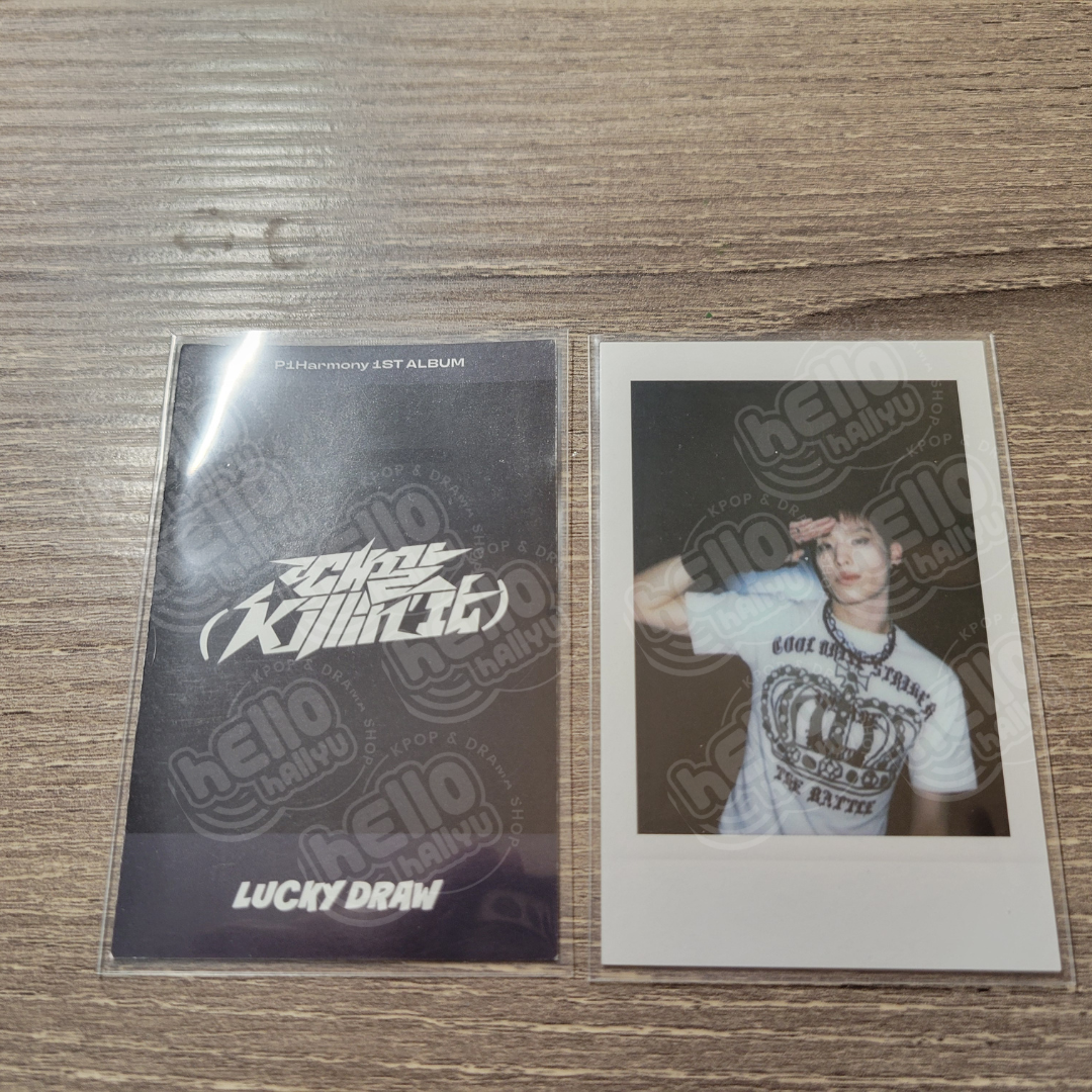 P1Harmony "때깔 (Killin' It)" - Apple Music Lucky Draw Event Photocard