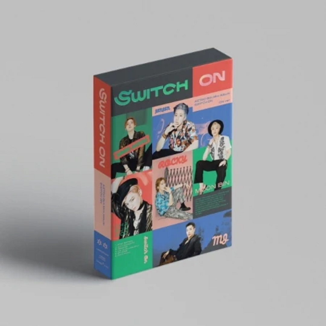 Astro's 8th mini album, Switch On - On Version