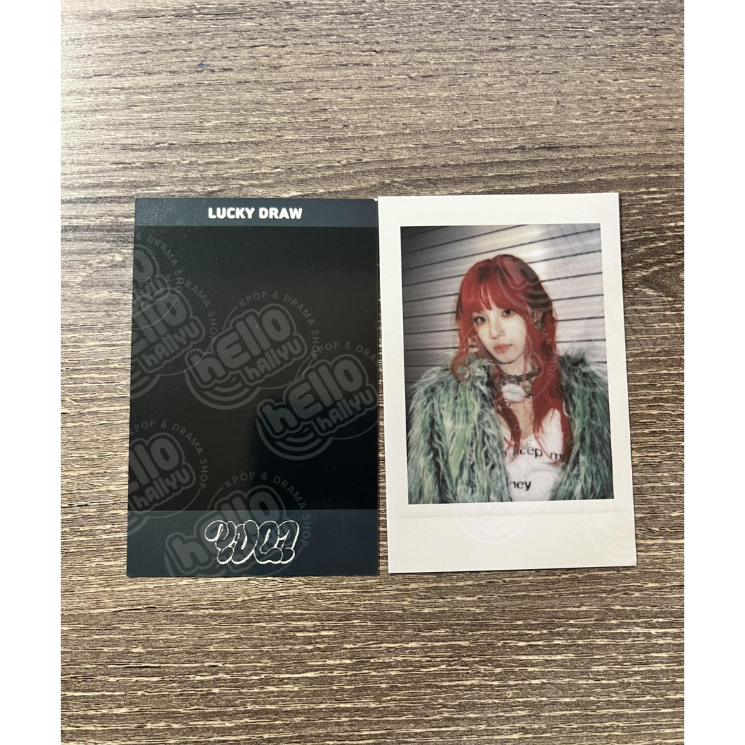 YUQI (Of (G) I-DLE) "YUQ1" - Apple Music Lucky Draw Event Photocard