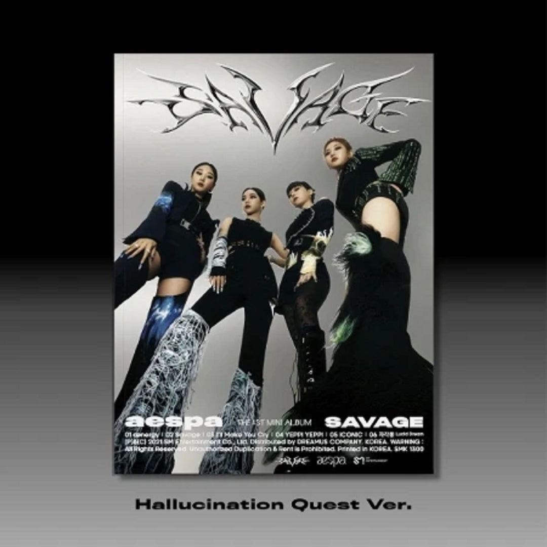 AESPA - [Savage] 1st Mimi Album HALLUCINATION QUEST Version