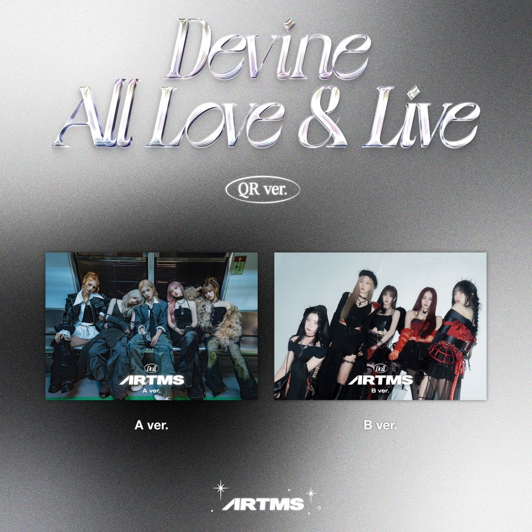 ARTMS 1st Full Album [Devine ALL LOVE & LIVE] (QR Ver.) (A Ver. / B Ver.)