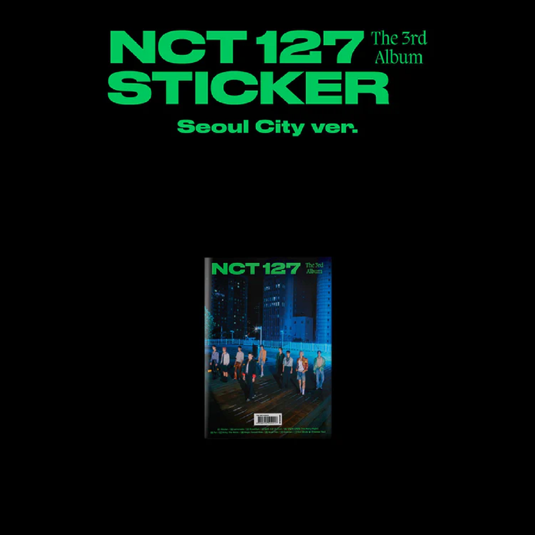 NCT 127 - 3RD FULL ALBUM STICKER SEOUL CITY VER