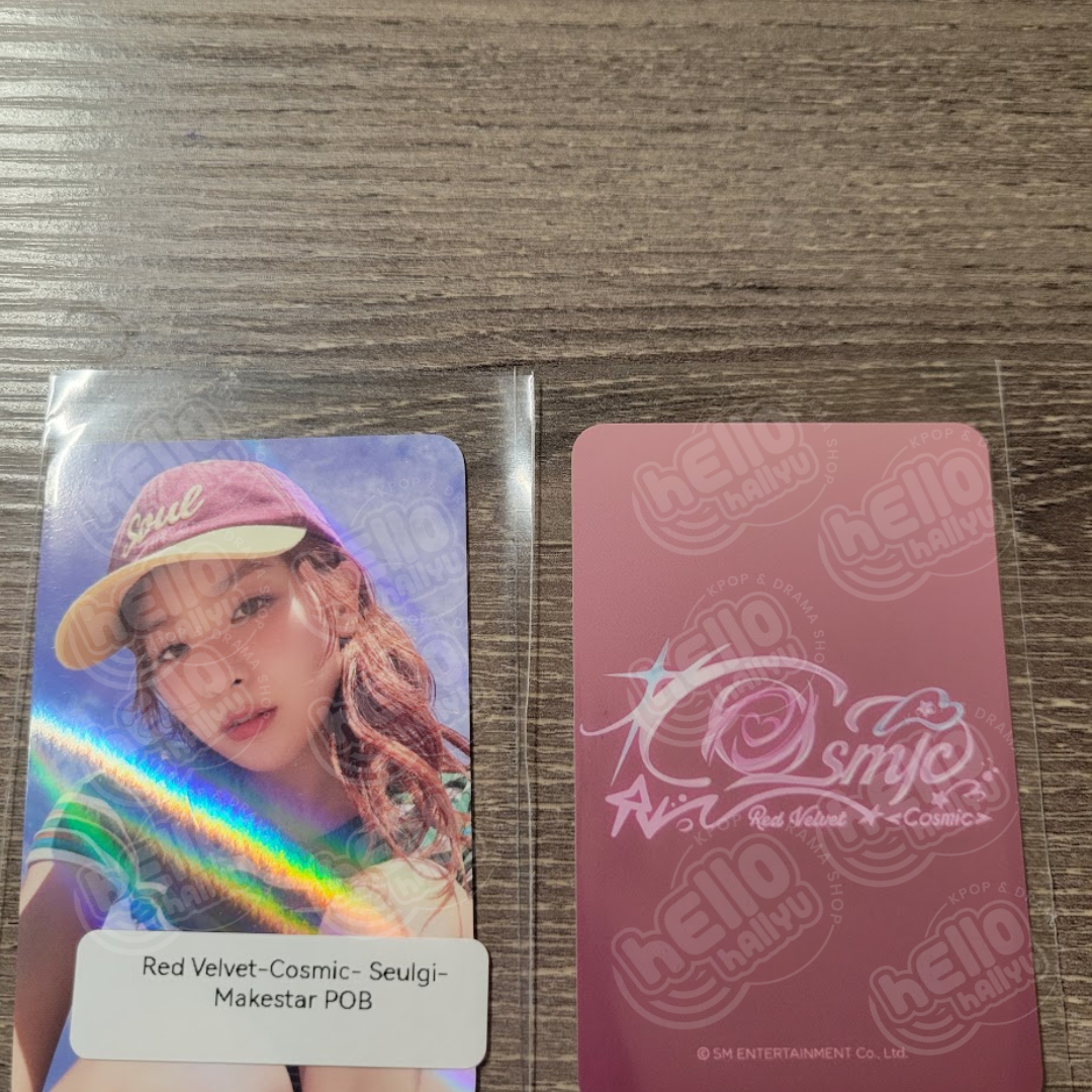 Red Velvet "Cosmic" - Makestar Pre-order Benefit Hologram Photocard