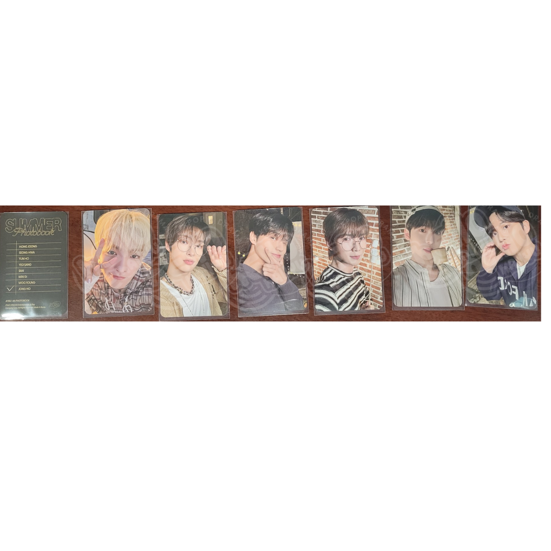 ATEEZ 2024 SUMMER PHOTOBOOK - Yes24 Pre-Order Benefit Photocard