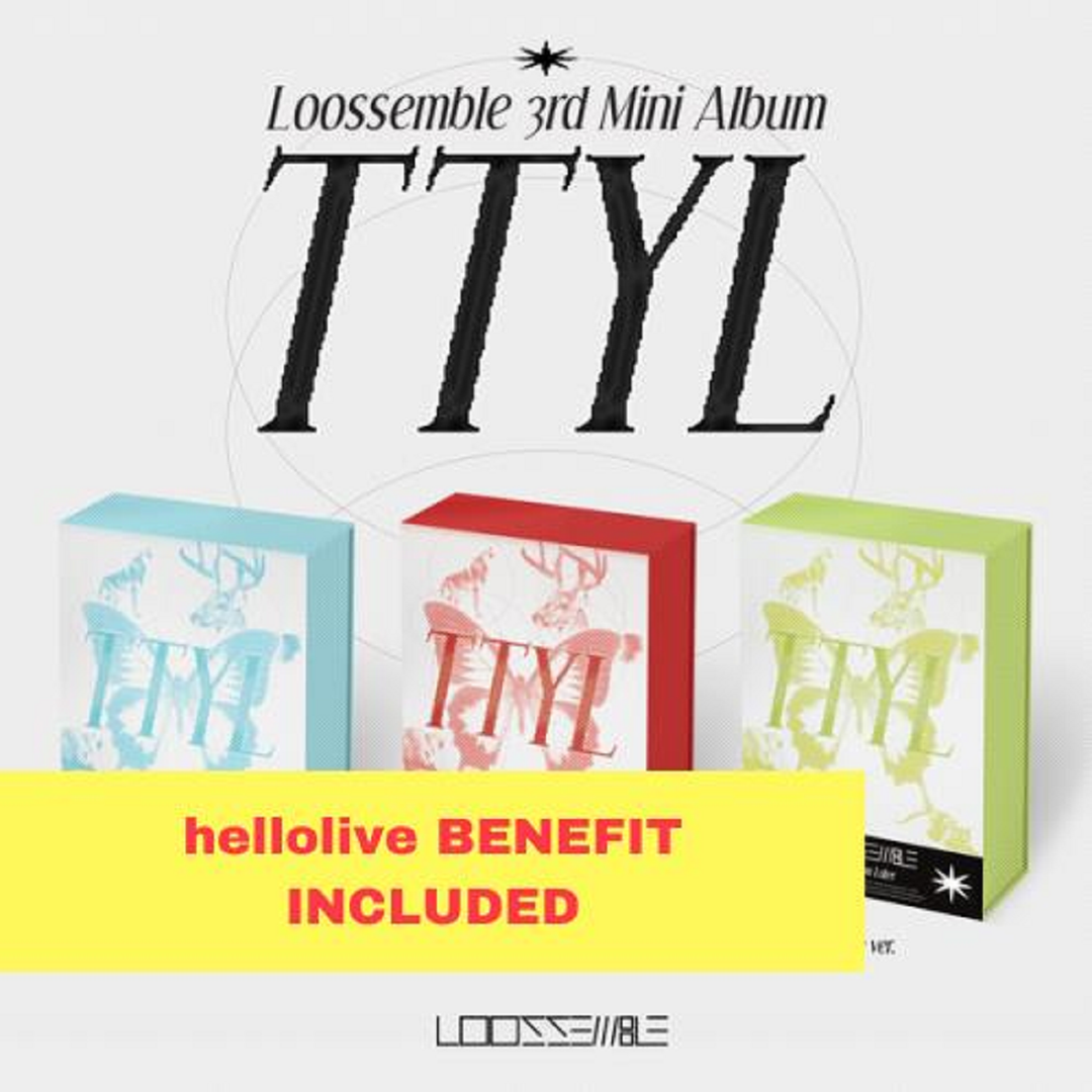 Loossemble - 3RD MINI ALBUM [TTYL] (Random Ver.) - HELLO LIVE POB