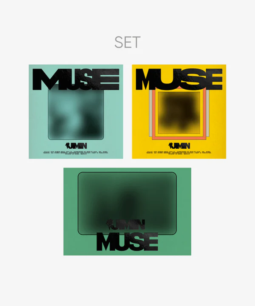 BTS JIMIN - MUSE SOLO 2ND ALBUM- WEVERSE GIFT -EARLY BIRD SET