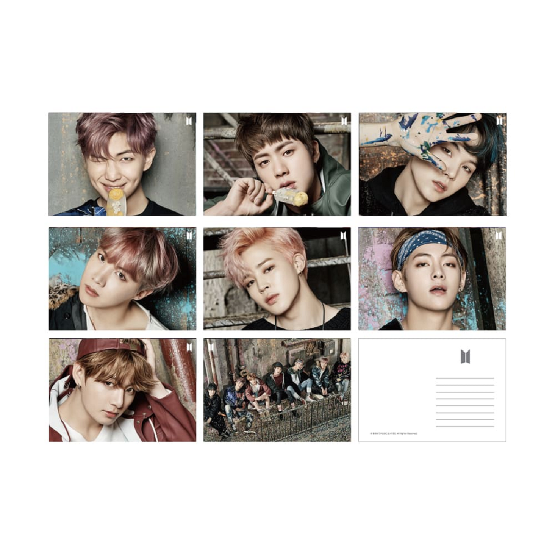 BTS - BTS LENTICULAR POSTCARD + PHOTOCARD PACKAGE VER.3 (YOU NEVER WALK ALONE)