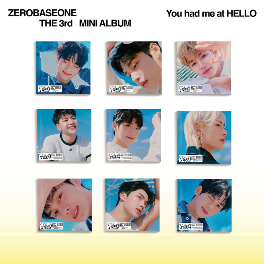 ZEROBASEONE 3rd Mini Album [You had me at HELLO] (Digipack Ver.)