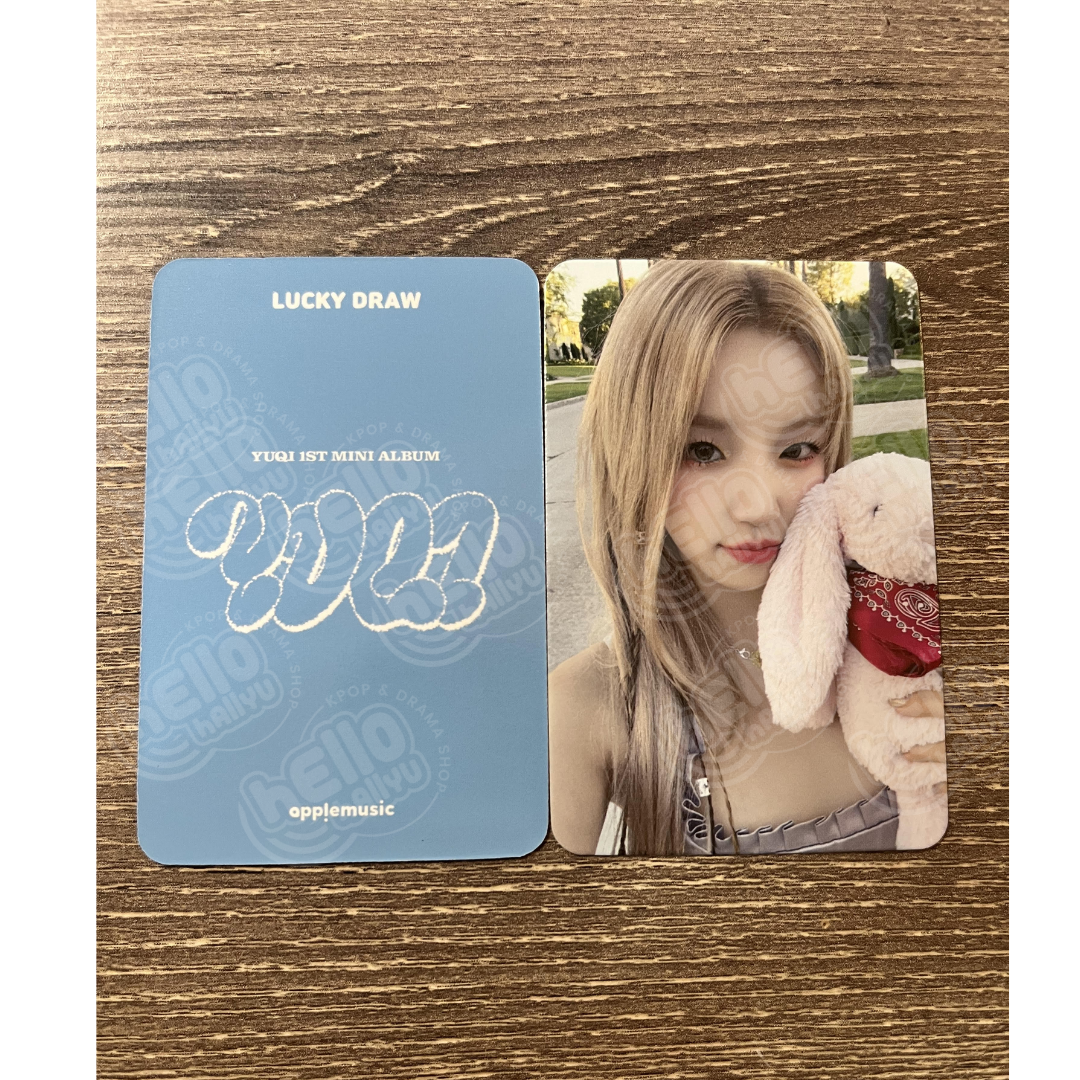 YUQI (Of (G) I-DLE) "YUQ1" - Apple Music Lucky Draw Event Photocard