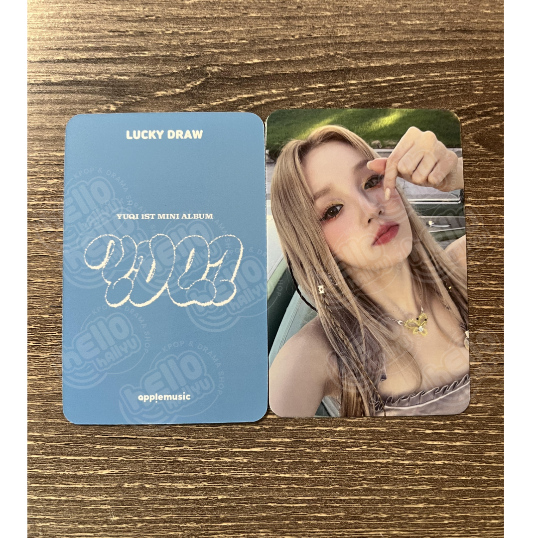 YUQI (Of (G) I-DLE) "YUQ1" - Apple Music Lucky Draw Event Photocard