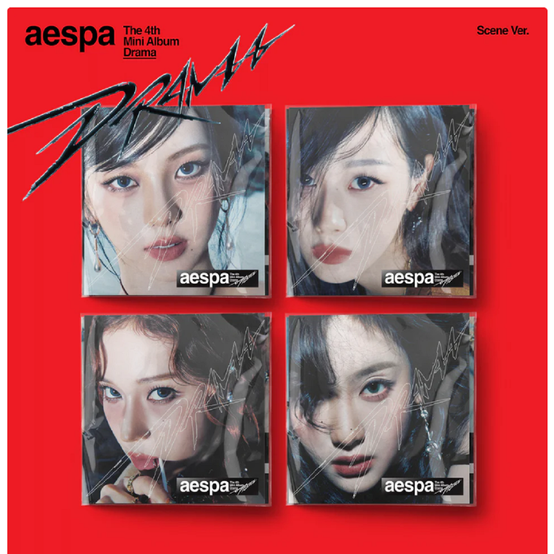 AESPA - DRAMA 4TH MINI ALBUM SCENE VER.