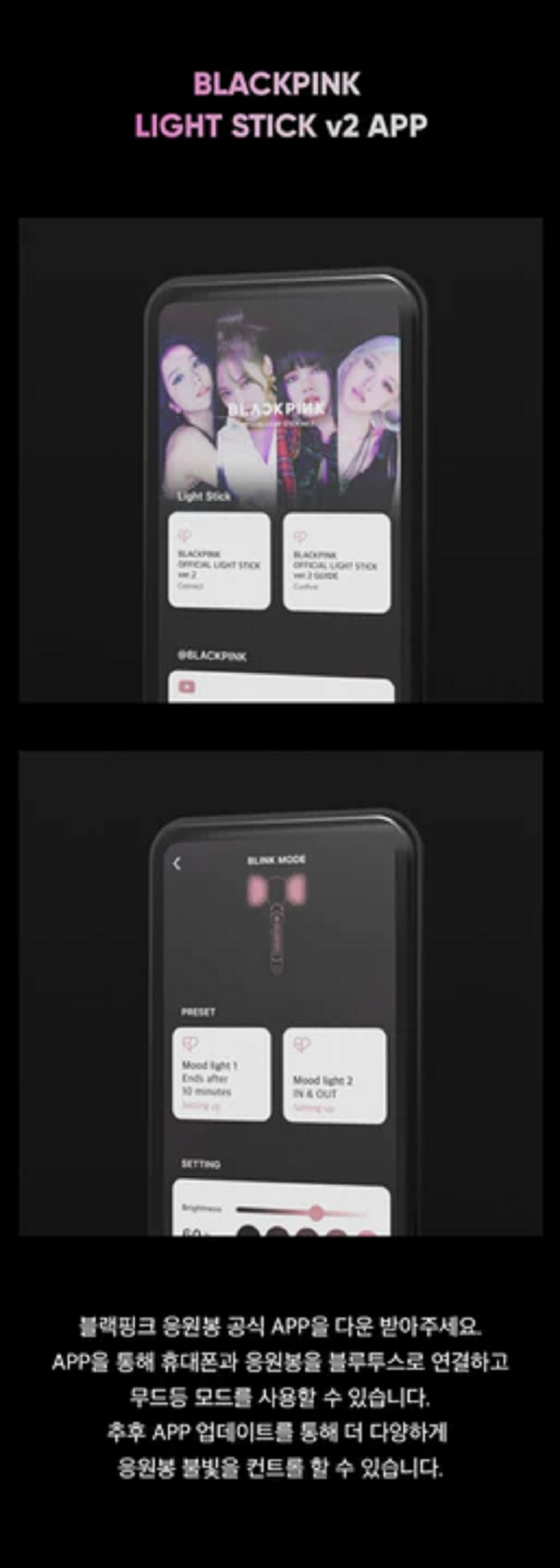 BLACKPINK - OFFICIAL LIGHT STICK VER.2 RENEWAL EDITION