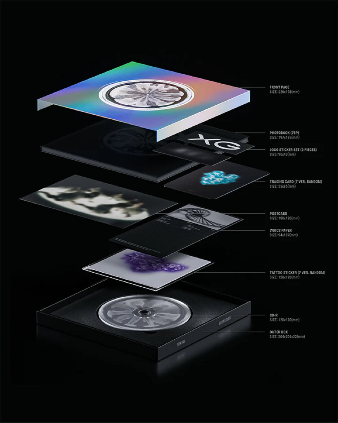 XG - [NEW DNA] 1st Mini ALBUM - First Press/ Limited Edition