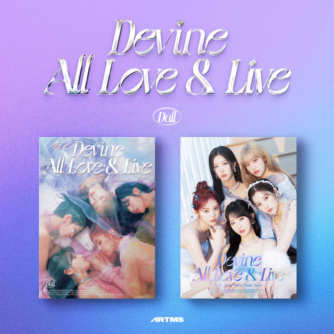 ARTMS 1st Full Album [DEVINE ALL LOVE & LIVE] (A Ver. / B Ver.)