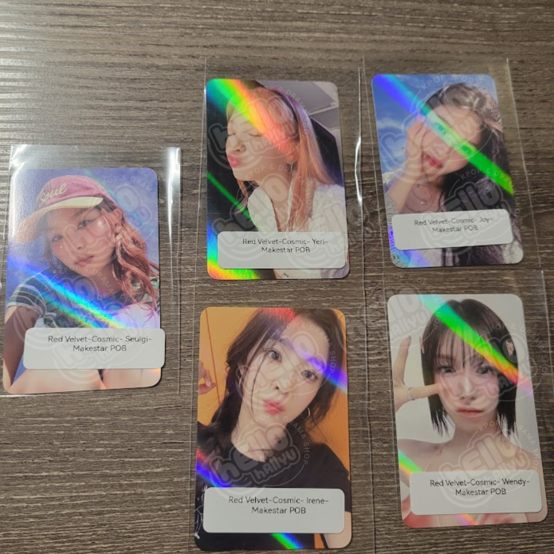 Red Velvet "Cosmic" - Makestar Pre-order Benefit Hologram Photocard