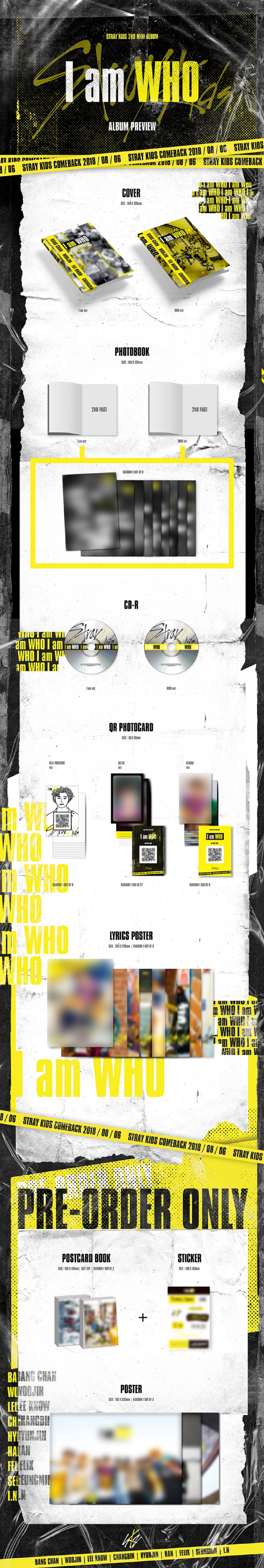 STRAY KIDS – 2nd Mini album [I am WHO]