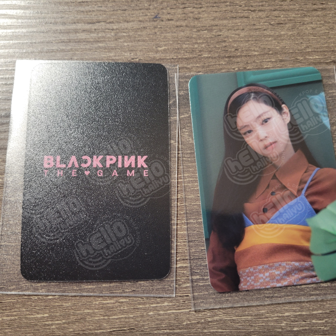 BLACKPINK "BLACKPINK THE GAME PHOTOCARD COLLECTION BACK TO RETRO" - Ktown4U Pre-Order Benefit Photocard