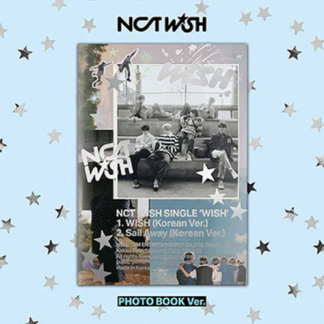 NCT WISH - WISH 1ST SINGLE ALBUM PHOTOBOOK VER