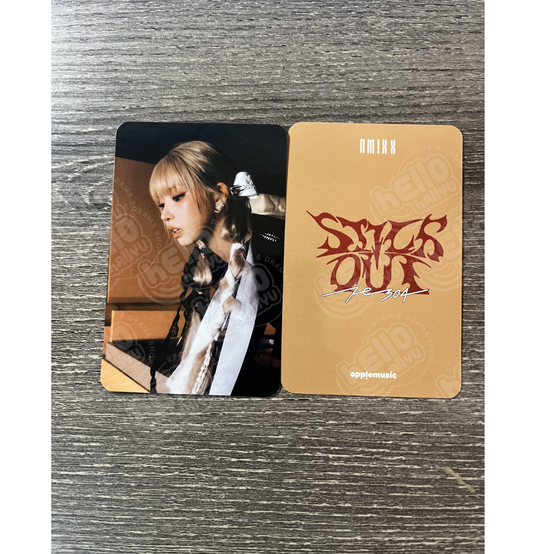 NMIXX "Fe3O4: STICK OUT" - Apple Music Pre-Order Benefit Photocard