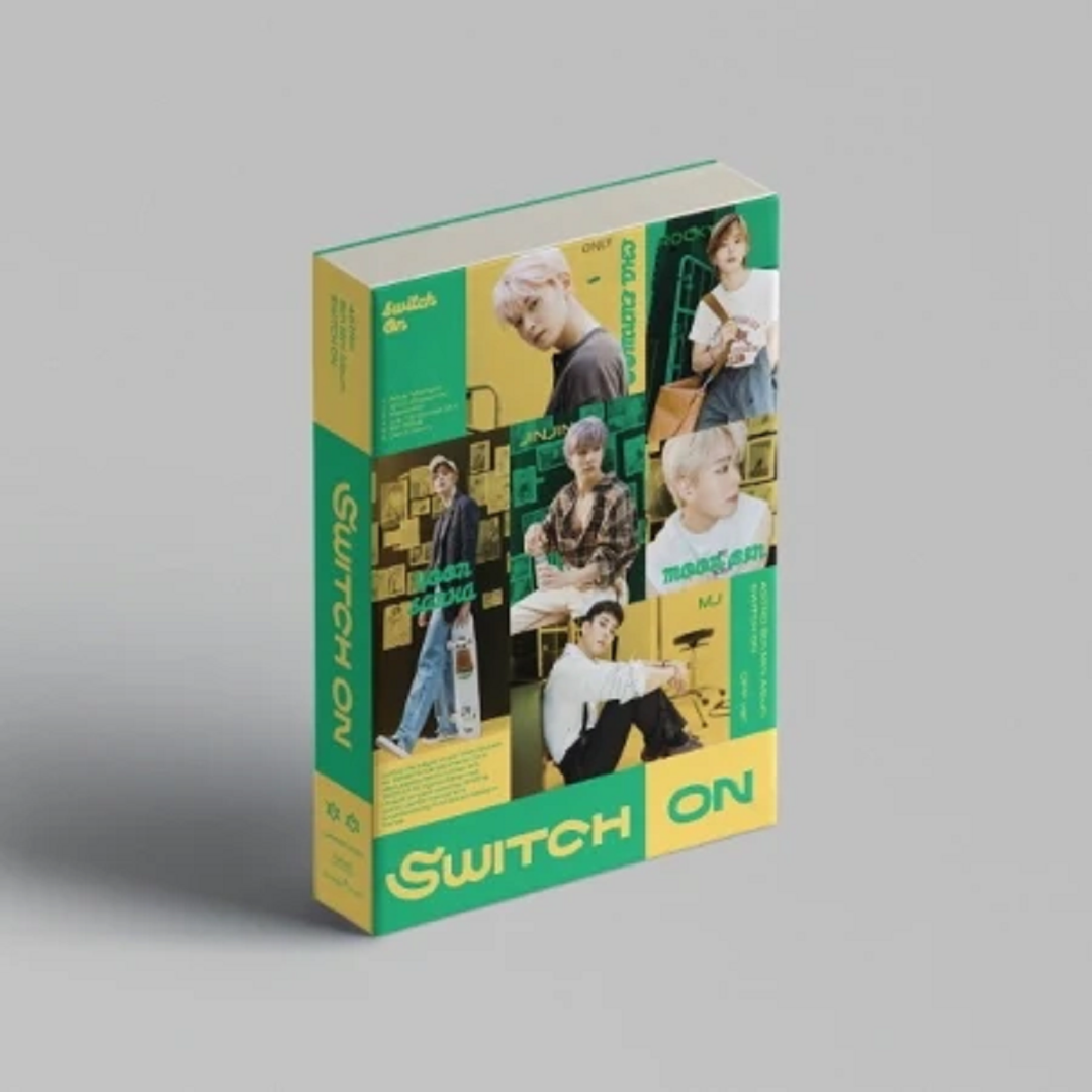 Astro's 8th mini album, switch on- Off Version