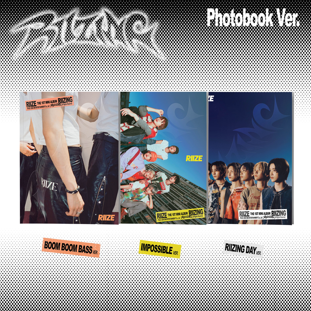 RIIZE 1st Mini Album [RIIZING] (Photobook Ver.)