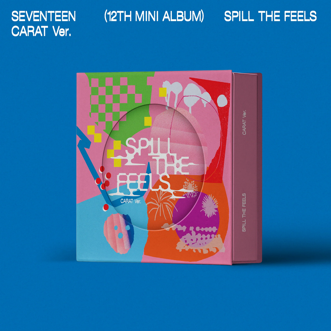 Seventeen 12th Mini Album - SPILL THE FEELS (Carat Ver.) (RANDOM) + MAKESTAR Mini Photo