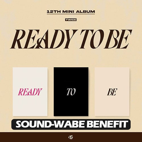 TWICE - [SOUND-WAVE POB] TWICE - 12th Mini album [READY TO BE]