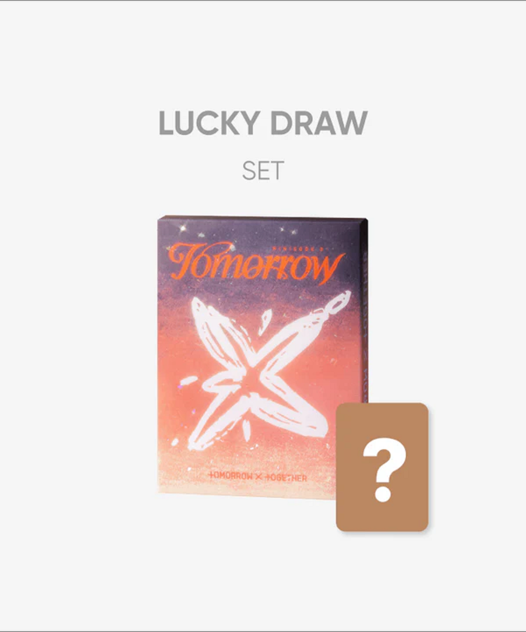 TXT - MINISODE 3 TOMORROW 6TH MINI ALBUM LUCKY DRAW EVENT -FULL  LIGHT SET