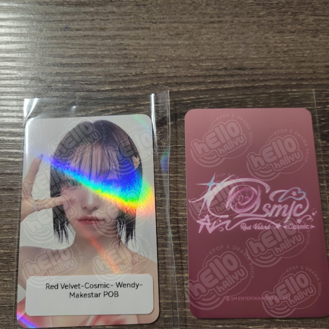 Red Velvet "Cosmic" - Makestar Pre-order Benefit Hologram Photocard