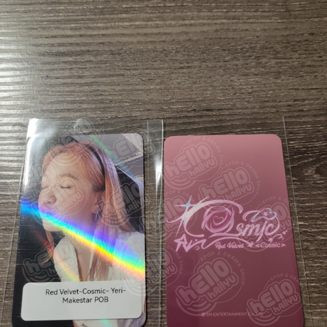 Red Velvet "Cosmic" - Makestar Pre-order Benefit Hologram Photocard