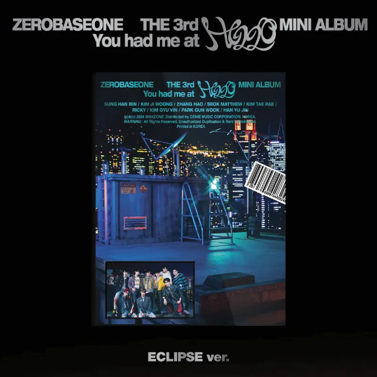 [ZEROBASEONE] 3rd Mini Album [You had me at HELLO] eclipse version